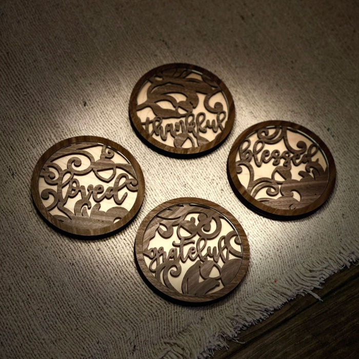 Thanksgiving Coasters (Set of 4)