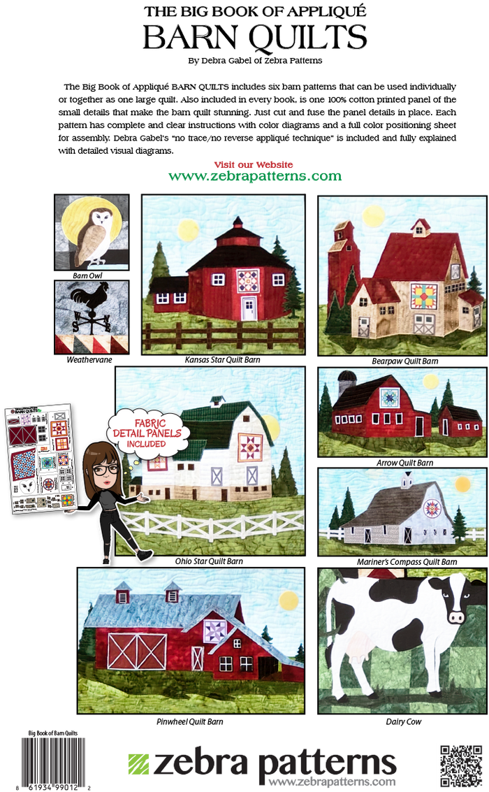 The Big Book of Applique Barns