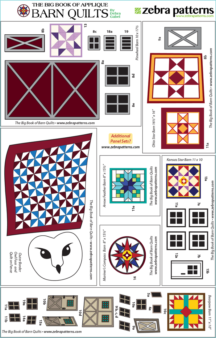 The Big Book of Applique Barns