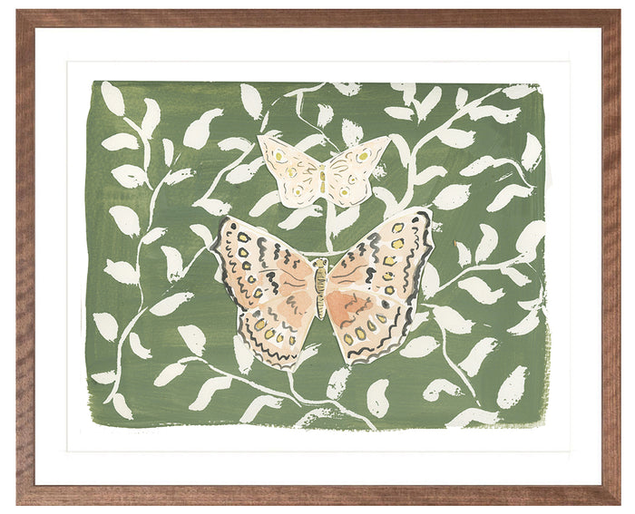 The "Butterfly Branches Pink" Hidden Garden Series, Fine Art Print
