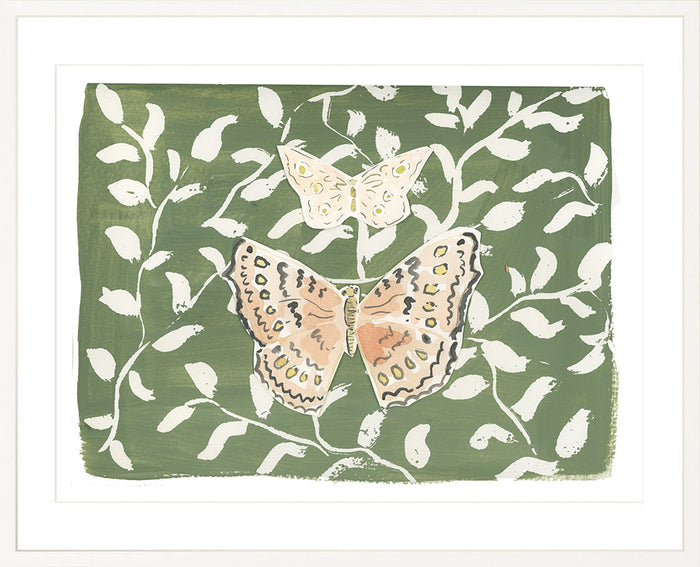 The "Butterfly Branches Pink" Hidden Garden Series, Fine Art Print