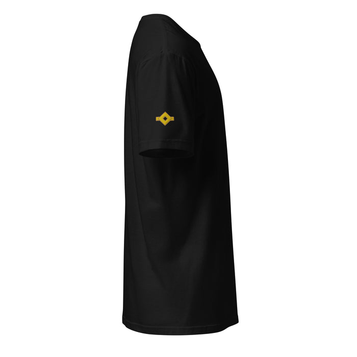 Third Officer uniform t-shirt with left chest and sleeves embroidery - IamSEAWOLF shop