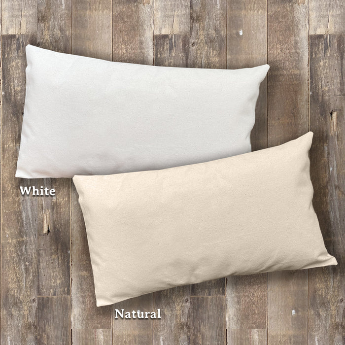 Three Anchors w/ State - Custom Rectangular Canvas Pillow