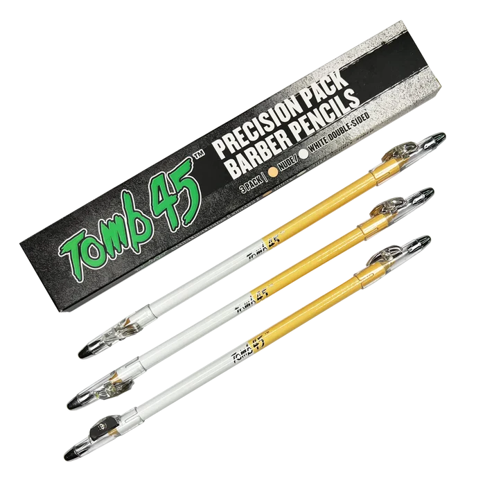 Tomb45® Barber Pencil Precision 3 Pack
