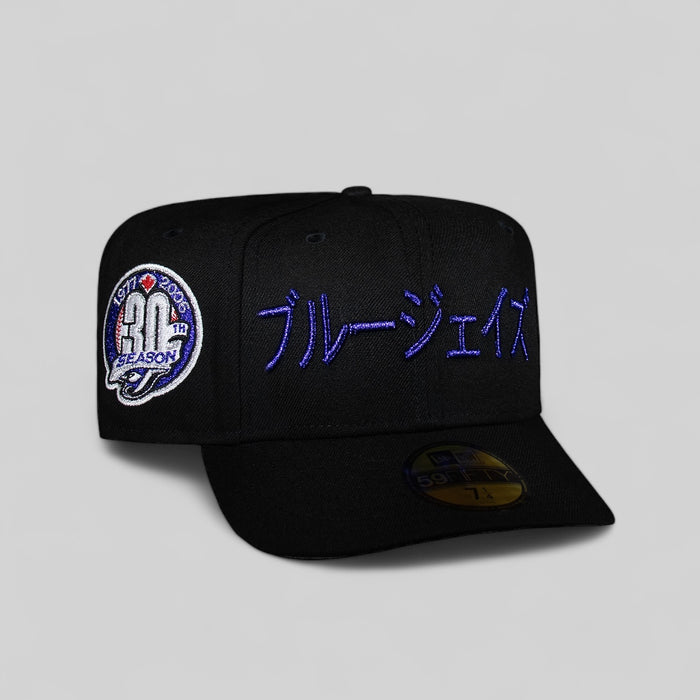 Toronto Blue Jays All Black Katakana Japanese 30Th