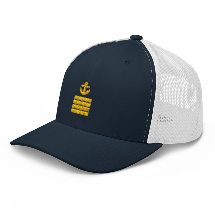 Trucker Hat Captain (Choose epaulettes) - IamSEAWOLF shop