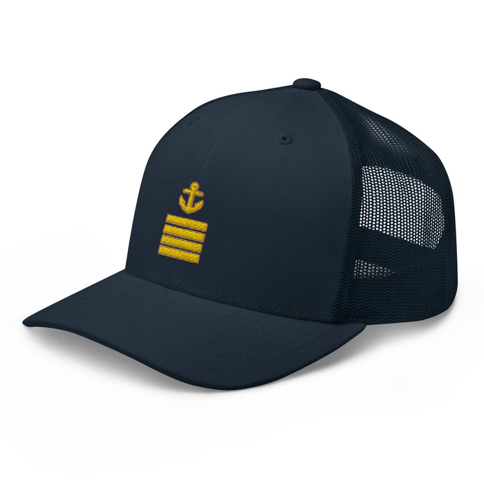 Trucker Hat Captain (Choose epaulettes) - IamSEAWOLF shop