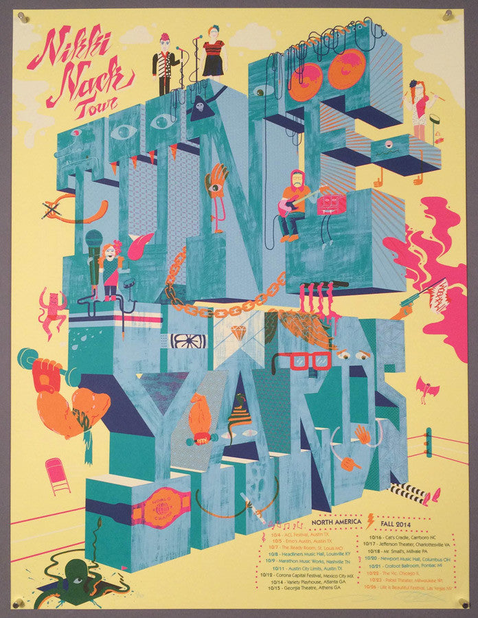 tUnE-yArDs: Nikki Nack Tour Banana Split variant
