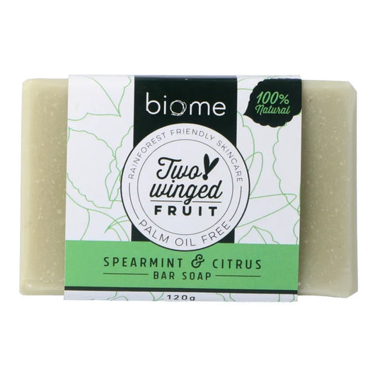 Two-Winged Fruit Bar Soap - Spearmint & Citrus
