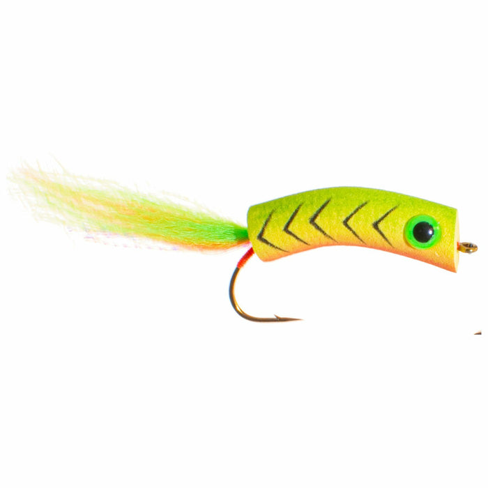 Umpqua Wiggle Minnow Fly Fire Tiger