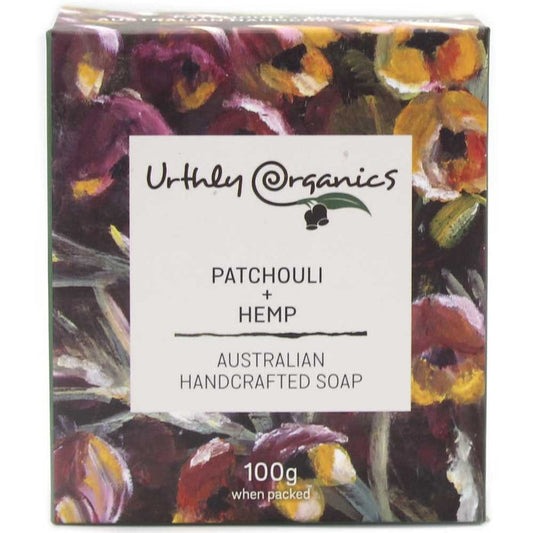 Urthly Organics Soap Bar - Patchouli & Hemp