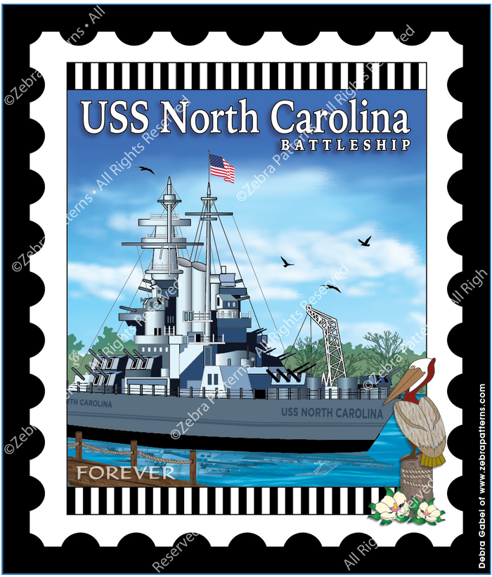 USS North Carolina Battleship