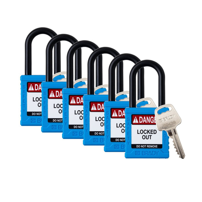 Nylon Padlocks - Mann Supply BradyIndustrial Products