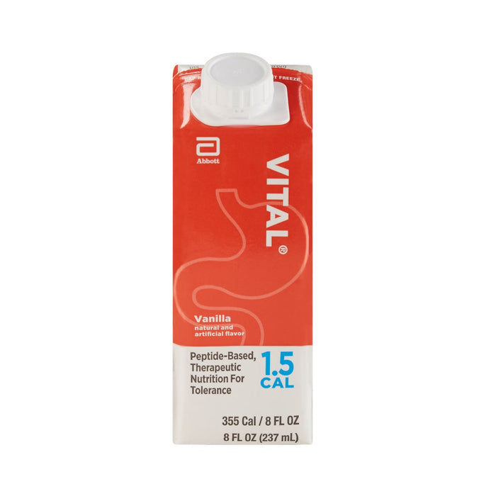 Vital 1.5 Cal Nutrition Shake, Vanilla, 8 oz - 64825-Case - LL Medico