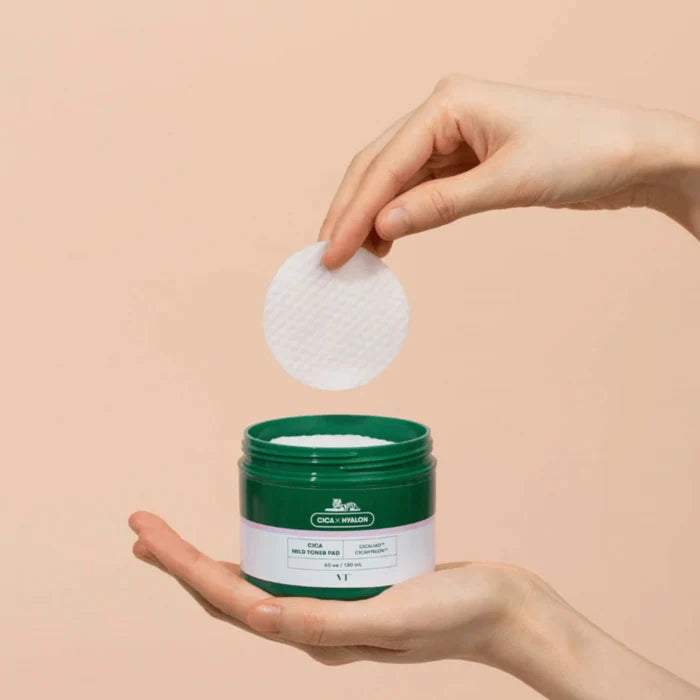 [VT Cosmetics] Cica Mild Toner Pad