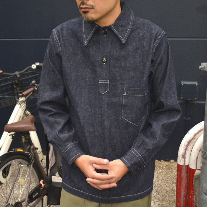 WAREHOUSE "3063" 1930’s WPA One Pocket Pullover Shirts