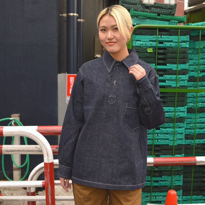 WAREHOUSE "3063" 1930’s WPA One Pocket Pullover Shirts