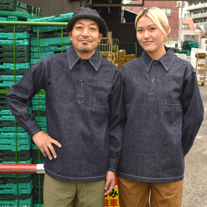 WAREHOUSE "3063" 1930’s WPA One Pocket Pullover Shirts