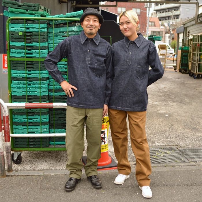 WAREHOUSE "3063" 1930’s WPA One Pocket Pullover Shirts