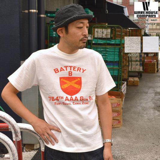 WAREHOUSE "4601" S/S Tee "BATTERY B"