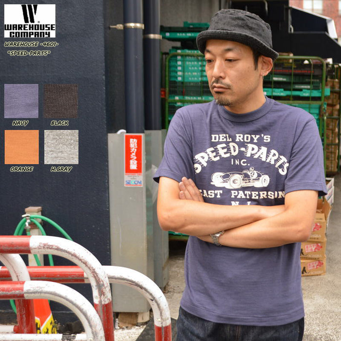 WAREHOUSE "4601" S/S Tee "SPEED-PARTS"