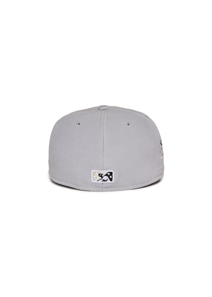 Waterloo Diamonds Grey and Metallic 5950 Fitted