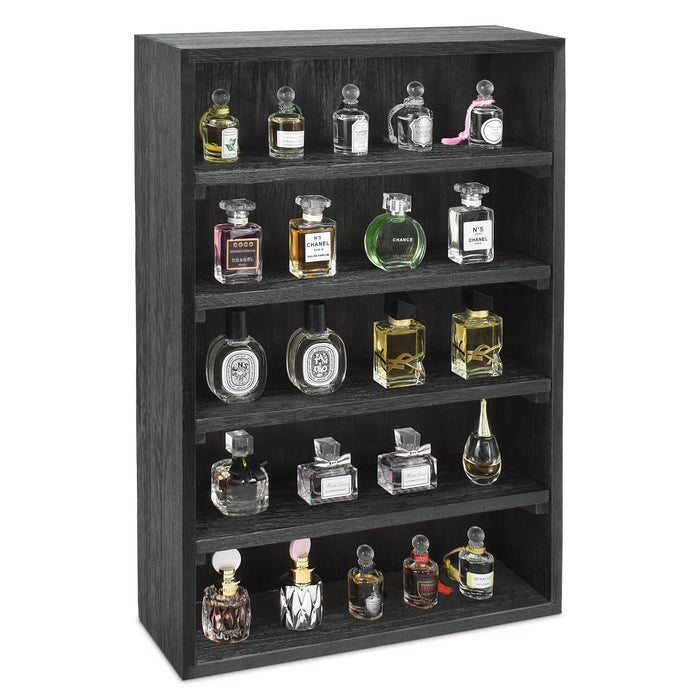 #WD5063 5-Shelf Wall-Mounted Freestanding Wooden display rack