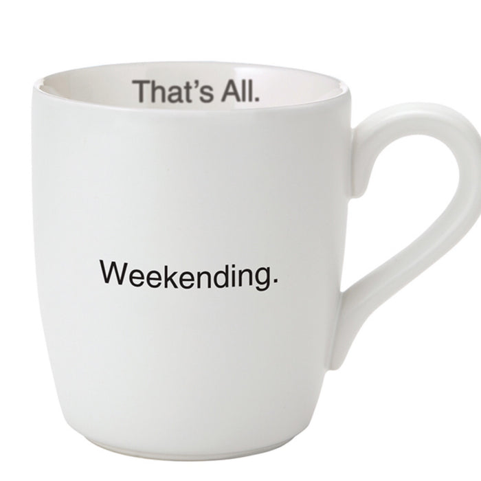 Weekending mug