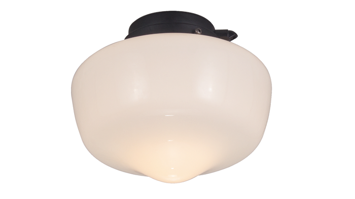 Ceiling Fan Light Kit Wind River KG300 Outdoor Light Kit in Matte Black Wind River Fans