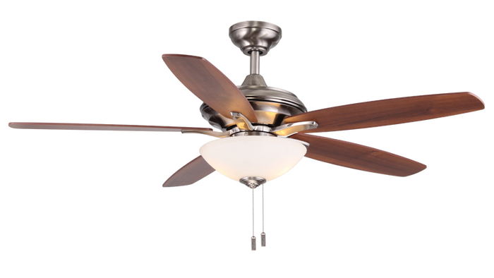 Ceiling Fan Wind River Modelo WR1426 52" Ceiling Fan in Oiled Bronze, Nickel, or Iced Gold Wind River Fans