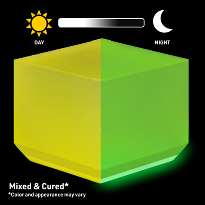 WiseGlow "Parade Glow" Glow In The Dark Epoxy Colorant Powder