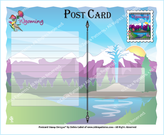 Wyoming Postcard