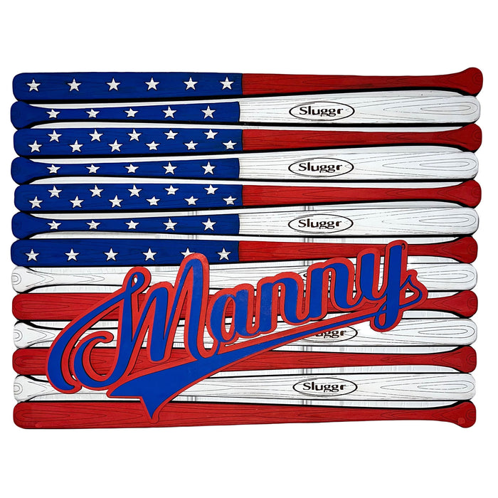 XL Baseball Bat Flag Welcome Sign