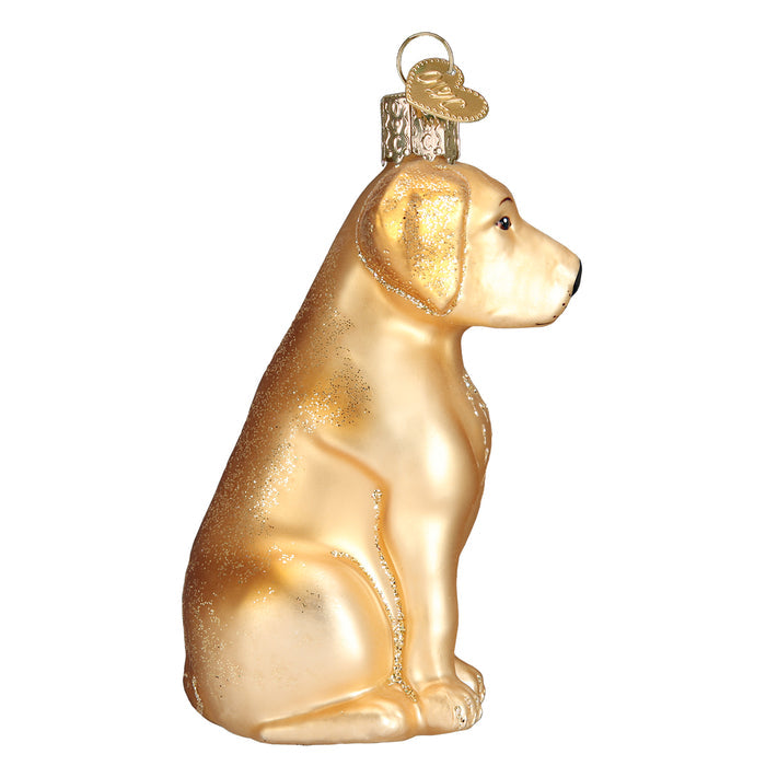 Yellow Labrador Ornament