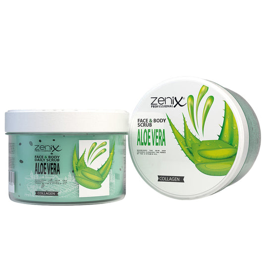 Zenix Professional Face & Body Scrub Aloe Vera 275ml