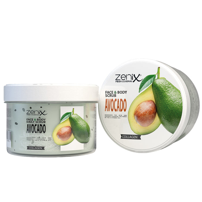 Zenix Professional Face & Body Scrub Avocado 275ml