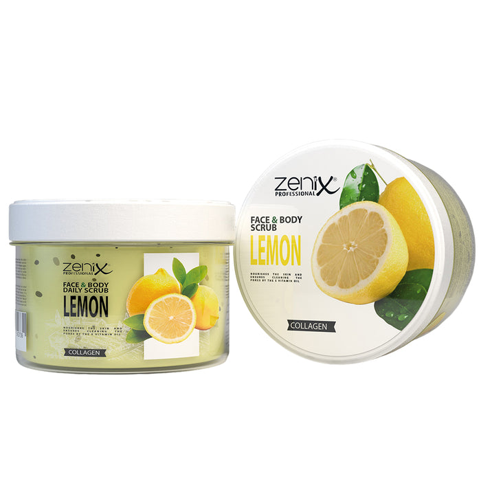 Zenix Professional Face & Body Scrub Lemon 275ml
